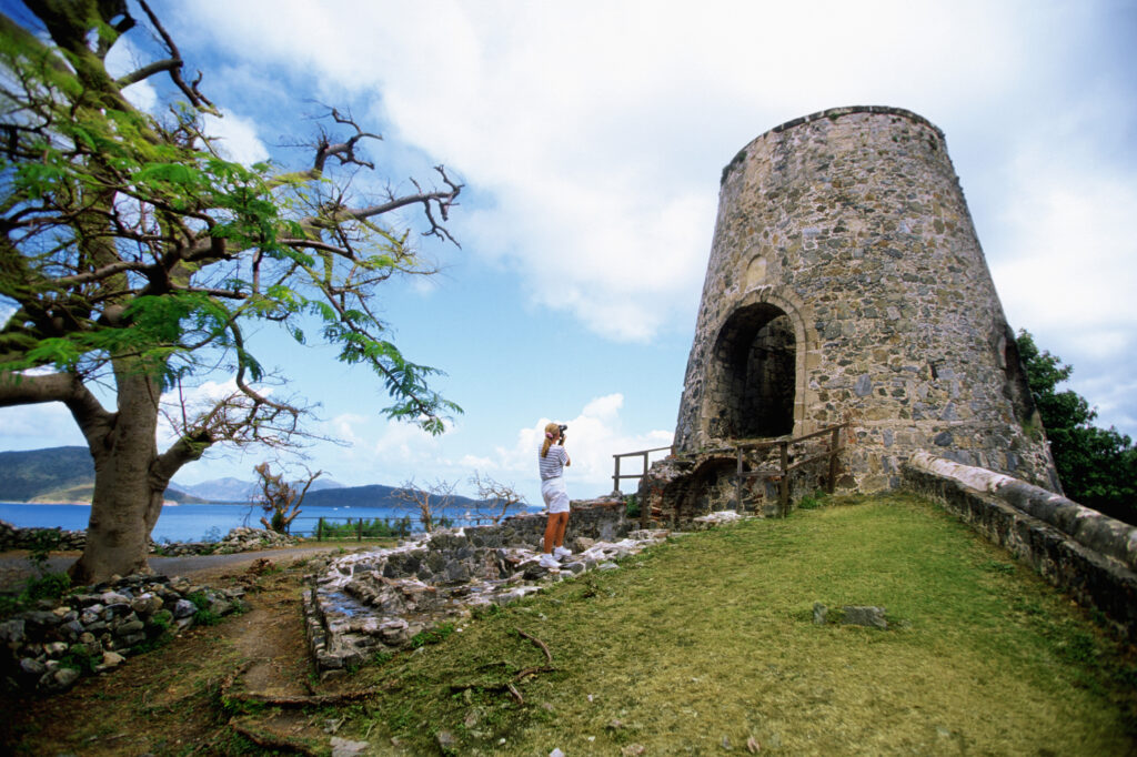 Windmill at Annaberg Sugar Plantation, St. John, US Virgin Islands